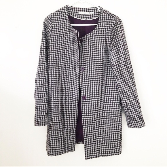 chic button up coat - Picture 3 of 5